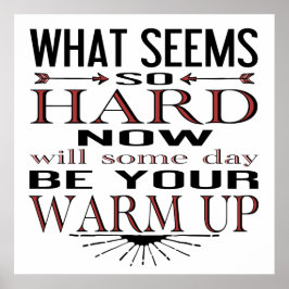 Fitness Tänzer Motivierend Zitat Poster