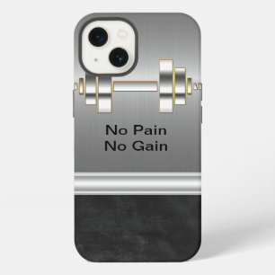 Fitness-Thema für Männer iPhone Hülle