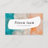 Fitness Tours Visitenkarte (Vorderseite)
