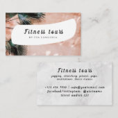 Fitness Tours Visitenkarte (Vorne/Hinten)