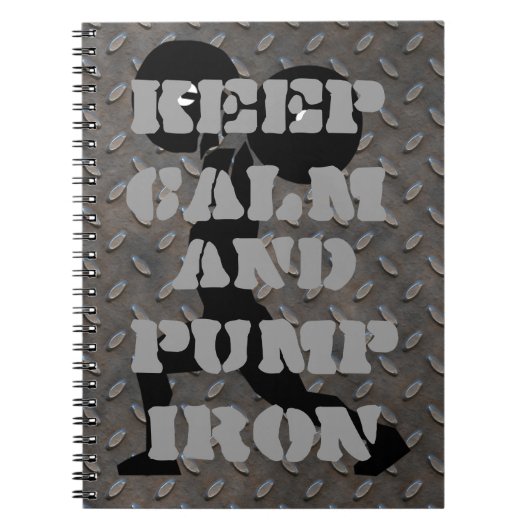 FITNESS TRACKING NOTIZBLOCK (Vorderseite)