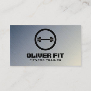 Fitness-Trainer - Geschäfts-Karten Visitenkarte