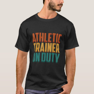 Fitness-Trainer Im Dienst Fitness Coach Bekleidung T-Shirt