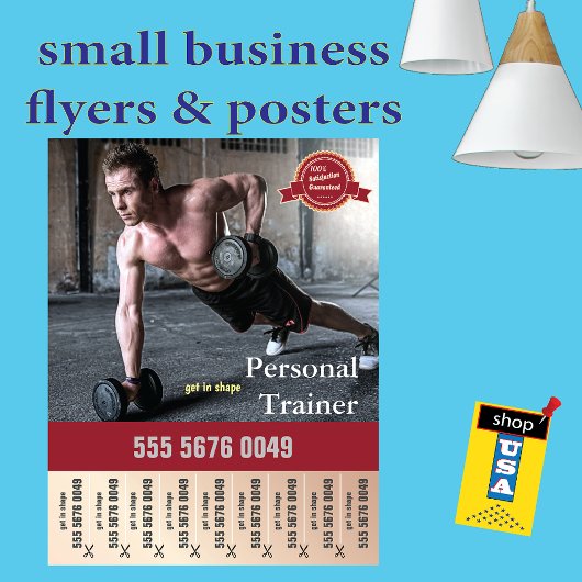 Fitness Trainer Tausing Flyer