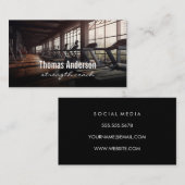 Fitness Trainer | Treadmill Visitenkarte (Vorne/Hinten)