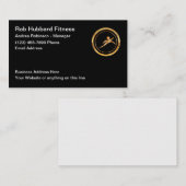 Fitness-Trainer Visitenkarte (Vorne/Hinten)