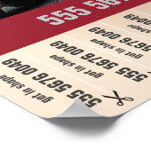 Fitness Trainer Werbung Flyer Poster (Ecke)