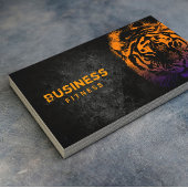 Fitness Training Cool Tiger Beruflich Visitenkarte