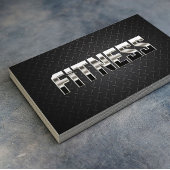 Fitness Training für Berufliches Stahl & Metall Visitenkarte