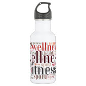 Fitness Trinkflasche (Vorderseite)