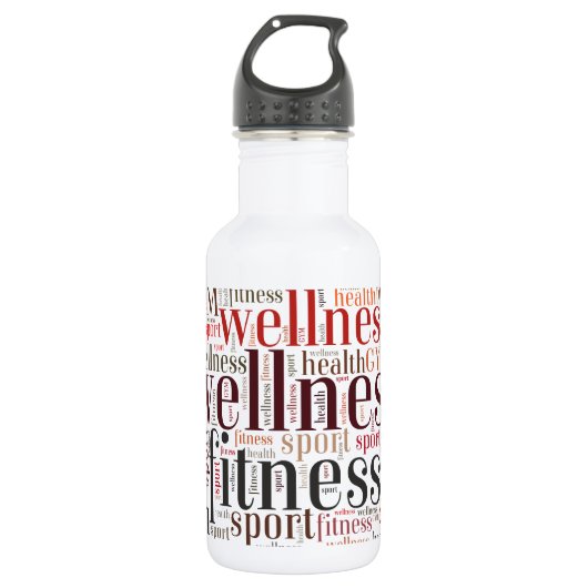 Fitness Trinkflasche (Vorderseite)