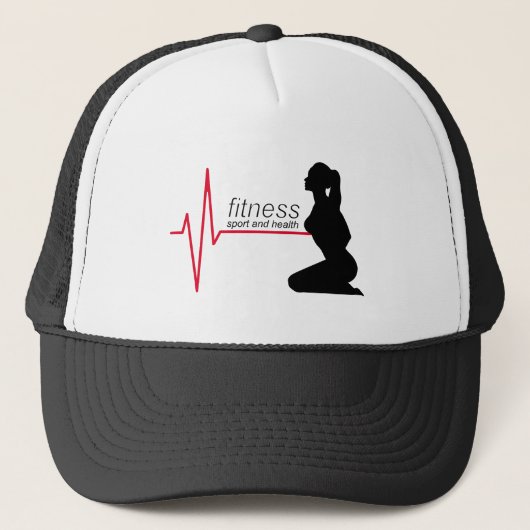 Fitness Truckerkappe (Vorderseite)