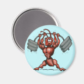 Fitness Typ Magnet (Vorderseite/Rückseite)