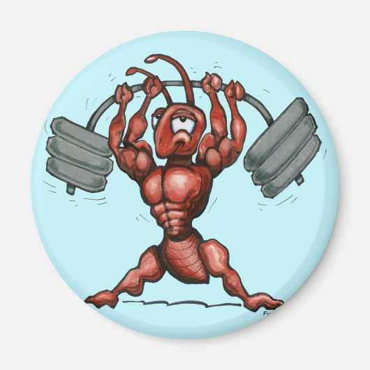 Fitness Typ Magnet (Vorne)