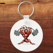 Fitness Typ Schlüsselanhänger (Vorderseite)