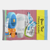 Fitness - Übung - SRF Geschirrtuch (Horizontal)