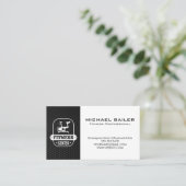 Fitness | Übungsrad Visitenkarte (Stehend Vorderseite)