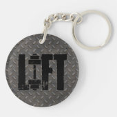 FITNESS- UND ARBEITSGYM SCHLÜSSELANHÄNGER (Rückseite)