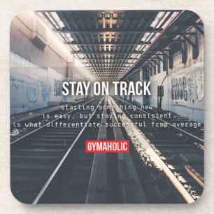 Fitness und Bodybuilding Motivation Getränkeuntersetzer