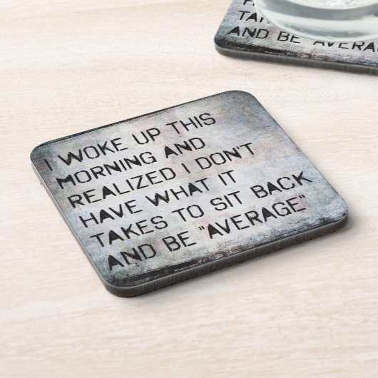 Fitness und Bodybuilding Motivation Getränkeuntersetzer (Linke Seite)