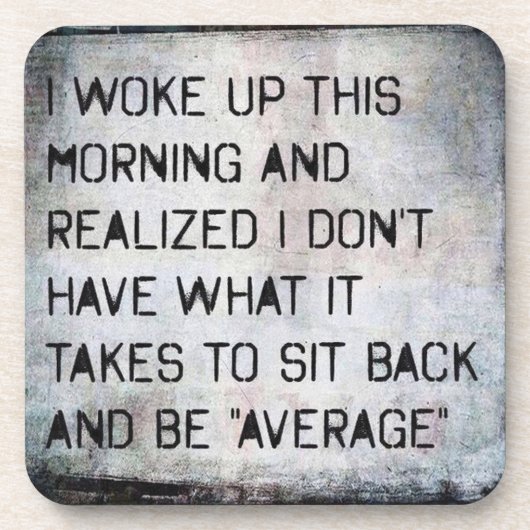 Fitness und Bodybuilding Motivation Getränkeuntersetzer (Vorderseite)