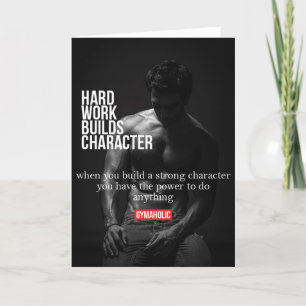 Fitness und Fitness Motivation - Bodybuilding, Hef Karte