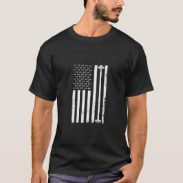 Fitness und Gewichtsabnahme der amerikanischen Fla T-Shirt