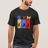 Fitness und Sport T-Shirt (Vorderseite)