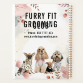 Fitness und Übung von Hunden Planer (Rückseite)