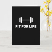 Fitness unter Muskeln Hobby Sport Athlete Karte (Gelbe Blume)