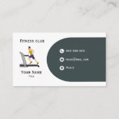Fitness Visitenkarte (Rückseite)