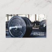 Fitness-Visitenkarten Visitenkarte (Vorderseite)