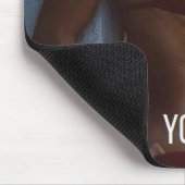 Fitness von Frauen Inspirationswörter - harte Arbe Mousepad (Ecke)