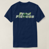 Fitness von Lebensmitteln T-Shirt (Design vorne)
