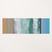 Fitness von Sandstränden in Küstengewässern Yogamatte (Vorderseite (Horizontal))