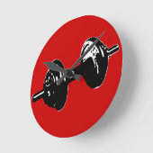 fitness weight runde wanduhr (Winkel)