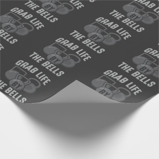 Fitness Weightheben Session Spaß Sportsportler Geschenkpapier (Ecke)