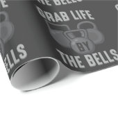 Fitness Weightheben Session Spaß Sportsportler Geschenkpapier (Rolleneckpunkt)