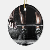 Fitness Weightlift GYM Workout Keramikornament (Links)