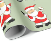 Fitness Weihnachten Geschenkpapier (Rolleneckpunkt)