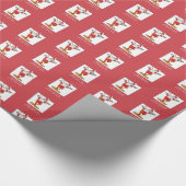 Fitness Weihnachten mit Weihnachten Geschenkpapier (Ecke)