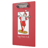 Fitness Weihnachten mit Weihnachten Klemmbrett (Links)