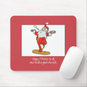 Fitness Weihnachten mit Weihnachten Mousepad (Mit Mouse)
