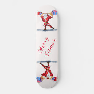 Fitness-Weihnachtsmann-Skateboard Skateboard