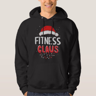 Fitness Weihnachtsmann WeihnachtsKostüm Hoodie