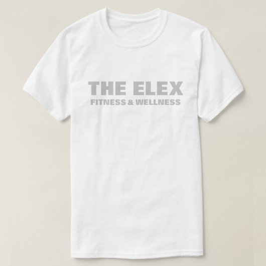 Fitness & Wellness T-Shirt (Design vorne)