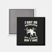 Fitness Workout-Bodybuilding Magnet (Vorderseite/Rückseite)