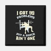 Fitness Workout-Bodybuilding Magnet (Vorne)