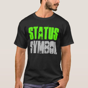 Fitness-Workout GRÜN UND GRAU STATUSSYMBOL SPASS T-Shirt