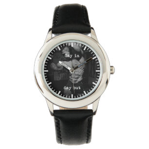 Fitness Workout Gym Motivation Armbanduhr
